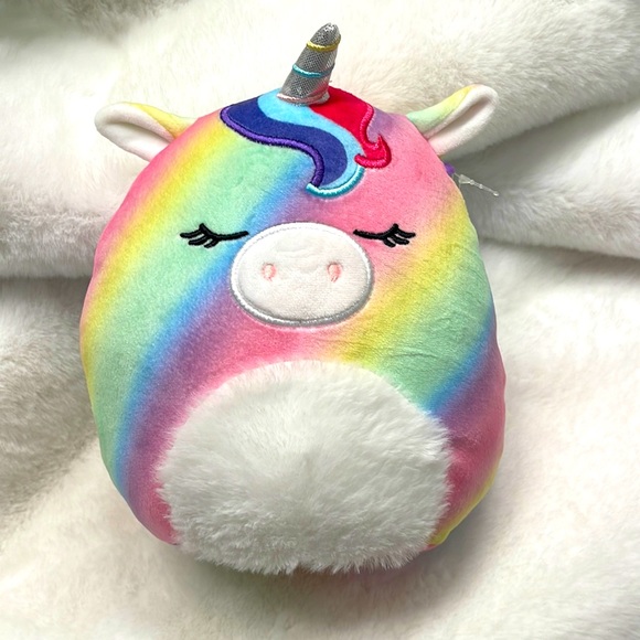 Squishmallows Toys Nwt Squishmallow Clarissa Rainbow Unicorn Nwt 7